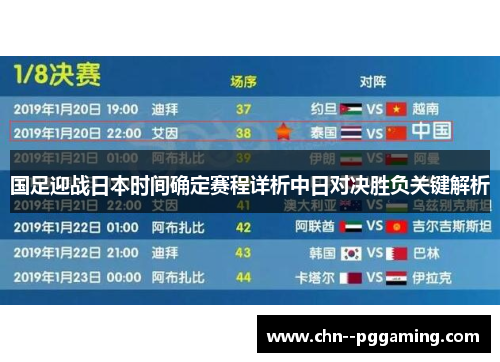 国足迎战日本时间确定赛程详析中日对决胜负关键解析