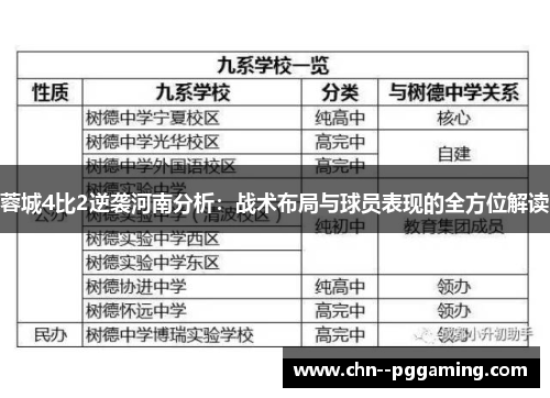 蓉城4比2逆袭河南分析:战术布局与球员表现的全方位解读 蓉城4比2逆袭河南分析:战术布局与球员表现的全方位解读